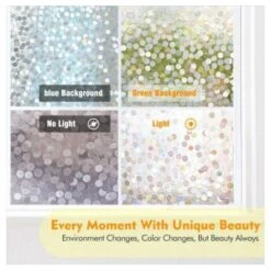 Film Fenetre Anti Regard,Film Occultant Fenêtre,Film Fenetre Anti Regard Anti UV Film Occultant Vitre Fenetre Film Opaque Vitre Film Depoli,Reflets Anti-Peep Fenêtre Papier Film Ombrage.35*100cm (A) -ATMOSPHERA || VIDAXL || Safavieh Soldes 43306974 2