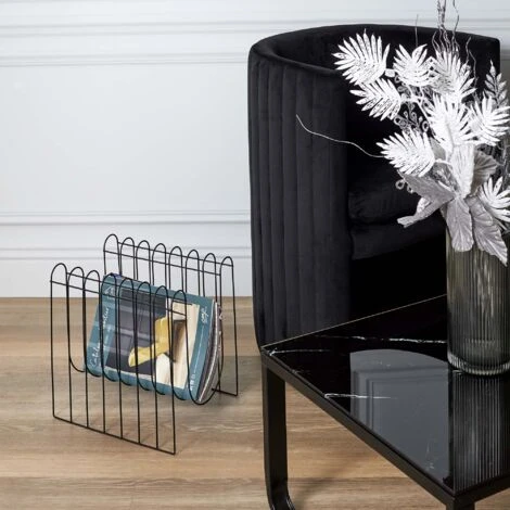 Range Magazines En Métal Filaire Spirale 4 Range Magazines En Métal Filaire Spirale – Image 2