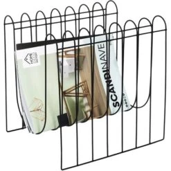 Range Magazines En Métal Filaire Spirale 11 Range Magazines En Métal Filaire Spirale -ATMOSPHERA || VIDAXL || Safavieh Soldes 45431589 5