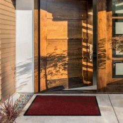 Tapis De Porte Paillasson D'entrée SKY Rouge 40 X 60 Cm -ATMOSPHERA || VIDAXL || Safavieh Soldes 46421823 5