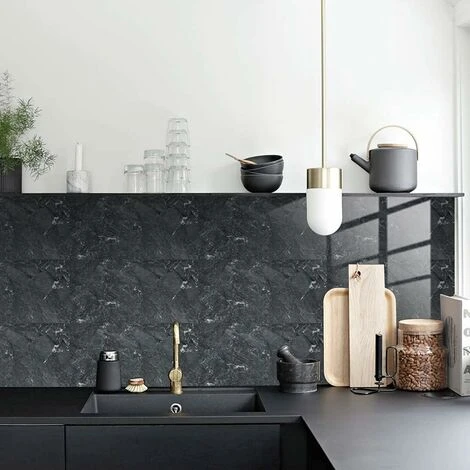 Autocollants Pour Carrelage Mural - En PVC - Étanche - Pour Cuisine, Armoire, Meubles, Table 30 X 15 Cm,Irisfr(16pcs) 7 Autocollants Pour Carrelage Mural - En PVC - Étanche - Pour Cuisine, Armoire, Meubles, Table 30 X 15 Cm,Irisfr(16pcs) – Image 5