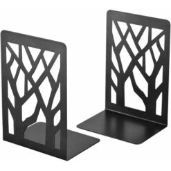 Serre Livre, Cale Livre En Métal, Serre Livres Noir, Serre-Livres, Innovant Presse Livre(1 Paire)- Bloc Livre Pour Enfants, Bureaux, Écoles, Salons，Starlight