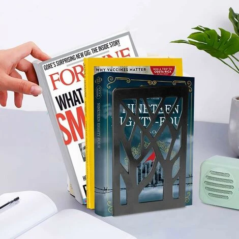 Serre Livre, Cale Livre En Métal, Serre Livres Noir, Serre-Livres, Innovant Presse Livre(1 Paire)- Bloc Livre Pour Enfants, Bureaux, Écoles, Salons,Starlight 7 Serre Livre, Cale Livre En Métal, Serre Livres Noir, Serre-Livres, Innovant Presse Livre(1 Paire)- Bloc Livre Pour Enfants, Bureaux, Écoles, Salons,Starlight – Image 5