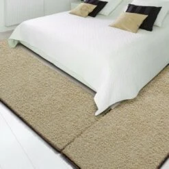 Descente De Lit Barcelona Beige 1 Tapis 67 X 250 Cm + 2 Tapis 67 X 140 Cm -ATMOSPHERA || VIDAXL || Safavieh Soldes 46905314 4
