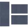 Descente De Lit Ponto Bleu 1 Tapis 67 X 250 Cm + 2 Tapis 67 X 140 Cm -ATMOSPHERA || VIDAXL || Safavieh Soldes 46907076 1