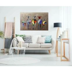 Banksy Toile Tableau Zebra Herd Colourful Rears Street Art Graffiti Toile Art Décor Impression Sur Toile Tableau Décoration Murale Salon Moderne N'inclus Pas Cadre 40x50cm - Versailles 9 Banksy Toile Tableau Zebra Herd Colourful Rears Street Art Graffiti Toile Art Décor Impression Sur Toile Tableau Décoration Murale Salon Moderne N'inclus Pas Cadre 40x50cm - Versailles -ATMOSPHERA || VIDAXL || Safavieh Soldes 47380806 3