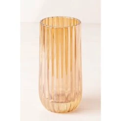 Vase En Verre Inar SKLUM Jaune Doré Transparent 9 Vase En Verre Inar SKLUM Jaune Doré Transparent -ATMOSPHERA || VIDAXL || Safavieh Soldes 47517225 3