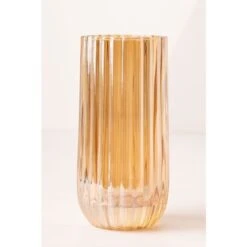 Vase En Verre Inar SKLUM Jaune Doré Transparent 10 Vase En Verre Inar SKLUM Jaune Doré Transparent -ATMOSPHERA || VIDAXL || Safavieh Soldes 47517225 4