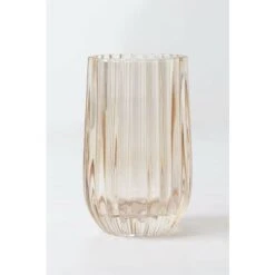 Vase En Verre Izami SKLUM Jaune Or Transparent 10 Vase En Verre Izami SKLUM Jaune Or Transparent -ATMOSPHERA || VIDAXL || Safavieh Soldes 47517409 4