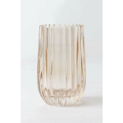 Vase En Verre Izami SKLUM Jaune Or Transparent 6 Vase En Verre Izami SKLUM Jaune Or Transparent – Image 4