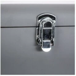 ATMOSPHERA Lot De 2 Cantines Métal Gris Forme Valise 7 ATMOSPHERA Lot De 2 Cantines Métal Gris Forme Valise -ATMOSPHERA || VIDAXL || Safavieh Soldes 47576259 3