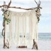 Flber Macramé Mural Bohème Mariage Cintre Coton Fait à La Main Décoration Murale 106,7 X 88,9 Cm -ATMOSPHERA || VIDAXL || Safavieh Soldes 47943955 1