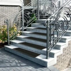 Tapis D'escalier En Caoutchouc Antidérapant Santiago 25 X 65 Cm -ATMOSPHERA || VIDAXL || Safavieh Soldes 50394557 4