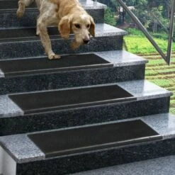 Tapis D'escalier En Caoutchouc Antidérapant Santiago 25 X 65 Cm -ATMOSPHERA || VIDAXL || Safavieh Soldes 50394557 5