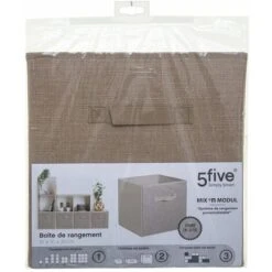 Lot De 2 Boîtes De Rangement Pliable En Jute - 31 X 31 - Marron - Longueur/Largeur/Hauteur 31cm 7 Lot De 2 Boîtes De Rangement Pliable En Jute - 31 X 31 - Marron - Longueur/Largeur/Hauteur 31cm -ATMOSPHERA || VIDAXL || Safavieh Soldes 50402358 3