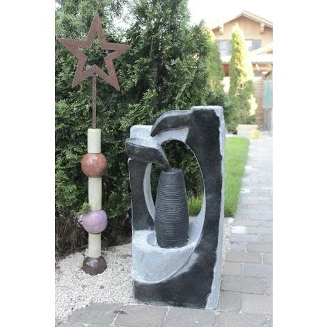 Fontaines De Jardin Fontaines FoColonnina Pour Extérieur + Intérieur 87 Cm 10556 6 Fontaines De Jardin Fontaines FoColonnina Pour Extérieur + Intérieur 87 Cm 10556 – Image 4