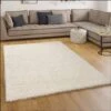 Paco Home Tapis Shaggy Longues Mèches En Crème Ivoire Tapis Shaggy Longues Mèches En Crème Ivoire 40x60 Cm -ATMOSPHERA || VIDAXL || Safavieh Soldes 50622974 1