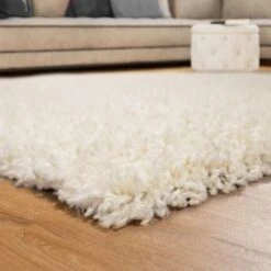 Paco Home Tapis Shaggy Longues Mèches En Crème Ivoire Tapis Shaggy Longues Mèches En Crème Ivoire 40x60 Cm -ATMOSPHERA || VIDAXL || Safavieh Soldes 50622974 3