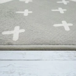 Paco Home Tapis Chambre Enfant Tapis De Jeux Tapis Bébé Losanges Étoiles Gris Bleu Blanc 80 Cm Rond -ATMOSPHERA || VIDAXL || Safavieh Soldes 50624846 2