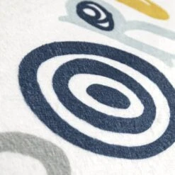 Paco Home Tapis Chambre Enfant Tapis De Jeux Tapis Bébé Losanges Étoiles Gris Bleu Blanc 80 Cm Rond -ATMOSPHERA || VIDAXL || Safavieh Soldes 50624846 3