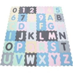 Paco Home Tapis Puzzle Tapis De Jeux Tapis En Mousse Tapis Bébé Chiffres Pastel 32x32 Cm X 36 Pièces -ATMOSPHERA || VIDAXL || Safavieh Soldes 50627174 4