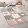 Paco Home Tapis Enfant Couleurs Pastel À Carreaux Points Cœurs Étoiles Blanc Gris Rose 120 Cm Rond 1 Paco Home Tapis Enfant Couleurs Pastel À Carreaux Points Cœurs Étoiles Blanc Gris Rose 120 Cm Rond -ATMOSPHERA || VIDAXL || Safavieh Soldes 50627355 1