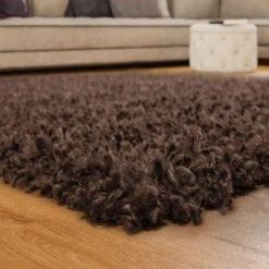 Paco Home Tapis Shaggy Longues Mèches En Brun 60x100 Cm -ATMOSPHERA || VIDAXL || Safavieh Soldes 50671567 3