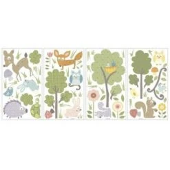 RoomMates Stickers Muraux Repositionnables Enfant Animaux De La Forêt -ATMOSPHERA || VIDAXL || Safavieh Soldes 51221349 3