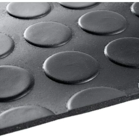 Tapis Protecteur De Sol En Gomme Antidérapant Avec Revêtement Robuste à Bulles Noires Différentes Tailles - 120x20 Cm 4 Tapis Protecteur De Sol En Gomme Antidérapant Avec Revêtement Robuste à Bulles Noires Différentes Tailles - 120x20 Cm – Image 2