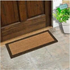 Paillasson En Noix De Coco Naturelle Antidérapant Porte D'entrée De Maison Marron - 25x50 Cm -ATMOSPHERA || VIDAXL || Safavieh Soldes 51351570 2