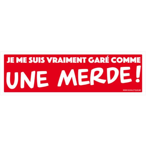 18 Autocollants De Stationnement Interdit Je Me Suis Vraiment Garé Comme Une Merde . Stickers Interdit De Stationner à Coller Sur Le Pare Brise De Voiture. Papiers Autocollants Dissuasifs 4 18 Autocollants De Stationnement Interdit Je Me Suis Vraiment Garé Comme Une Merde . Stickers Interdit De Stationner à Coller Sur Le Pare Brise De Voiture. Papiers Autocollants Dissuasifs – Image 2