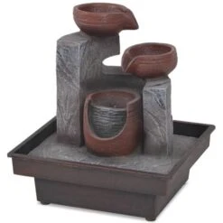 Fontaine D'intérieur Avec Lampe LED Polyrésine -ATMOSPHERA || VIDAXL || Safavieh Soldes 51860556 3