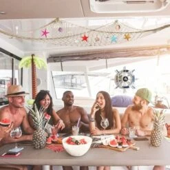 Filet De Pêche Décoratif Beige Filet De Poisson Nautique Filet De Coton Accessoires Pour La Maison Style Méditerranéen Tenture Murale Décor Pour Plage Pirate Sirène Fête Salon Salle De Bain 2x1.5m，Fon -ATMOSPHERA || VIDAXL || Safavieh Soldes 52055543 5