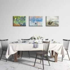 Painting Impression Sur Toile, Impression Sunrise Peinture Murale D'art, 3X Moderne Paysage Giclée Art Tableaux Photo Sur Toile, Image Encadrée Décoration Pour La Salon, Cadeau 21x30cm(without Frame) 11 Painting Impression Sur Toile, Impression Sunrise Peinture Murale D'art, 3X Moderne Paysage Giclée Art Tableaux Photo Sur Toile, Image Encadrée Décoration Pour La Salon, Cadeau 21x30cm(without Frame) -ATMOSPHERA || VIDAXL || Safavieh Soldes 52470419 5