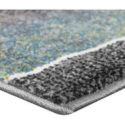 Paco Home Tour De Lit Tapis De Couloir Moderne Multicolore Gris Turquoise Vert 3 Pièces 2x 60x100 / 1x 70x250 Cm -ATMOSPHERA || VIDAXL || Safavieh Soldes 52962165 2