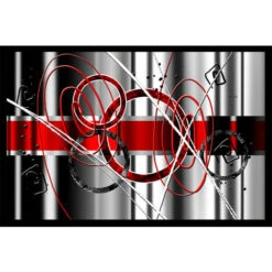 Affiche Abstrait Rouge Variation - 60x40cm - Made In France 10 Affiche Abstrait Rouge Variation - 60x40cm - Made In France -ATMOSPHERA || VIDAXL || Safavieh Soldes 53054392 5