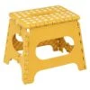 Marche Pied / Tabouret Pliant Jaune -ATMOSPHERA || VIDAXL || Safavieh Soldes 53630172 1