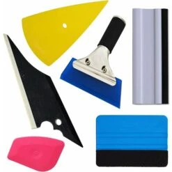 Kit Covering Outils De Film De Fenêtre De Voiture Vinyle, 6 PCS Vitrage De Véhicules De Protection Window Film Car Emballage Teinte Vinyle Installation De L'outil: Raclettes, Grattoirs Versailles