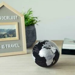 Balvi Gifts S.l. Globe Magic 360° Rotating Black 26803