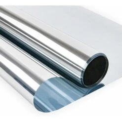 Film Fenetre Anti Regard Film Miroir Fenêtre Sans Tain Anti Chaleur Anti UV Protection De La Vie Privée Pour Fenêtre Bureau Maison Magasin 40×200CM,Irisfr