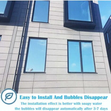 Film Fenetre Anti Regard Film Miroir Fenêtre Sans Tain Anti Chaleur Anti UV Protection De La Vie Privée Pour Fenêtre Bureau Maison Magasin 40×200CM,Irisfr 6 Film Fenetre Anti Regard Film Miroir Fenêtre Sans Tain Anti Chaleur Anti UV Protection De La Vie Privée Pour Fenêtre Bureau Maison Magasin 40×200CM,Irisfr – Image 4