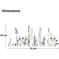 Bandeau PVC Lot De 2 : L 70cmxH 30cm Végétalist -ATMOSPHERA || VIDAXL || Safavieh Soldes 54941683 3