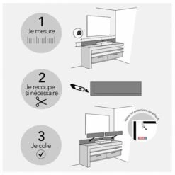 Bandeau PVC Lot De 2 : L 70cmxH 30cm Mix & Végétal -ATMOSPHERA || VIDAXL || Safavieh Soldes 54941808 5