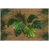 Paillasson Coco Imprime Feuilles Tropicales -ATMOSPHERA || VIDAXL || Safavieh Soldes 55501920 1