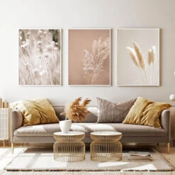 Lot De 3 Posters De Qualité Supérieure - Roseau Pampas - Pour Salon Ou Chambre à Coucher -Triomphe Sans Cadre (30 X 40 Cm) 11 Lot De 3 Posters De Qualité Supérieure - Roseau Pampas - Pour Salon Ou Chambre à Coucher -Triomphe Sans Cadre (30 X 40 Cm) -ATMOSPHERA || VIDAXL || Safavieh Soldes 55781401 5