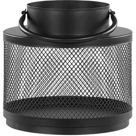 Lanterne Industrielle En Acier Noir Porte Bougies Décorative 24 Cm Yamdena 6 Lanterne Industrielle En Acier Noir Porte Bougies Décorative 24 Cm Yamdena – Image 4