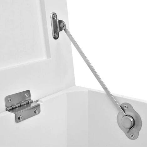 Ensemble De Deux Coffres De Rangement Blanc VidaXL 7 Ensemble De Deux Coffres De Rangement Blanc VidaXL – Image 5