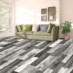 Sol Pvc Mousse Souple Tapis Rouleau Revêtement Conception De Bois De Parquet Stratifié - 50x80 Cm -ATMOSPHERA || VIDAXL || Safavieh Soldes 56382440 2