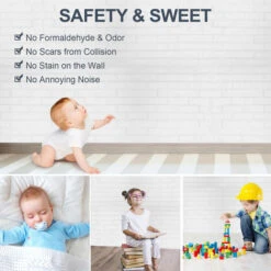 Randaco 3D Imperméable à L'eau Carreaux De Mur De Briques 70x77cm Autocollants Panneau De Mousse Auto-adhésif (10pcs Ensemble ) -ATMOSPHERA || VIDAXL || Safavieh Soldes 56395707 4