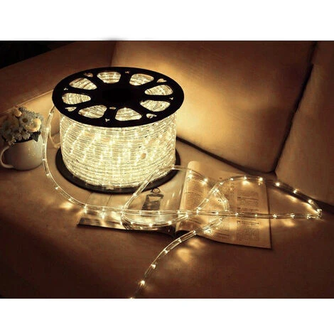 Randaco Guirlande Lumineuse à LED 50M étanche Intérieur/extérieur IP44 Blanc Chaud Chaîne Lumineuse 3 Randaco Guirlande Lumineuse à LED 50M étanche Intérieur/extérieur IP44 Blanc Chaud Chaîne Lumineuse